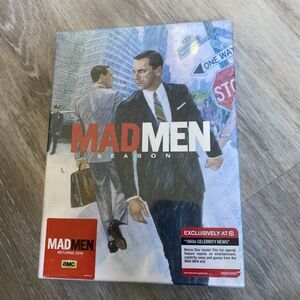 Mad Men Season 6 DVD Target Exclusive – Factory Sealed – Bonus Disc “1960s Celeb